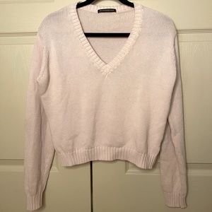 Brandy Melville Pink Sweater Cotton